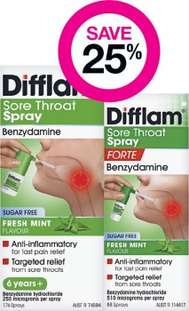 Save-25-on-Selected-Difflam-Sore-Throat-Sprays on sale