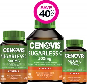 Save-40-on-Selected-Cenovis-Products on sale