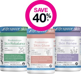 Save-40-on-Selected-Life-Space-Products on sale