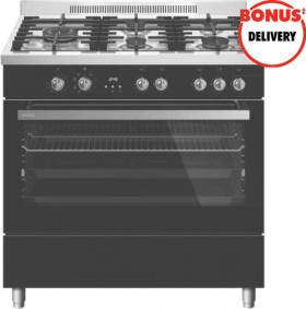 Omega-90cm-Dual-Fuel-Upright-Cooker on sale