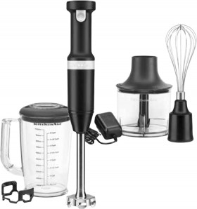 NEW-KitchenAid-Cordless-Hand-Blender-Black-Matte on sale