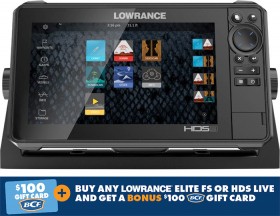 Lowrance-HDS-9-Live-Sounder on sale