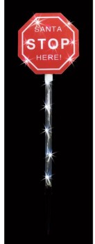 Jolly-Joy-Battery-Operated-LED-Santa-Stop-Here-Stake on sale