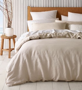 Australian-House-Garden-Sandy-Cape-Washed-Belgian-Linen-Quilt-Cover-Set-in-Moonbeam on sale