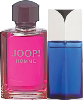 Joop-Homme-EDT-125mL-or-Issey-Miyake-LEau-Bleue-dIssey-EDT-Pour-Homme-75mL on sale
