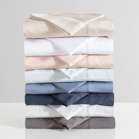 400-Thread-Count-Bamboo-Cotton-Sheet-Set-by-Habitat on sale