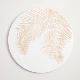 Round-Palm-Carved-Wall-Art-by-MUSE on sale