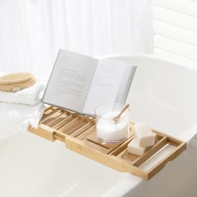 Botanic-Bamboo-Extendable-Bath-Caddy-by-MUSE on sale