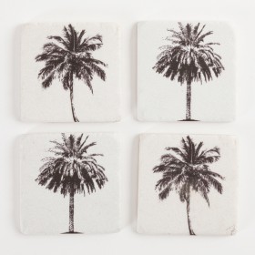 Bramton-Palms-Coaster-4-Pack-by-Searles on sale