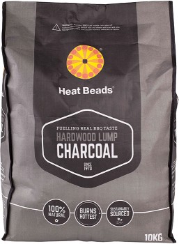 Heat-Beads-10Kg-Hardwood-Lump-Charcoal on sale