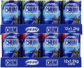Chum-12-Pack-Dog-Food-Can-Varieties-12kg on sale