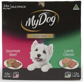 My-Dog-24-Pack-Tinned-Dog-Food-Varieties-100g on sale