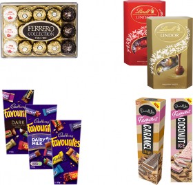 12-Price-on-Selected-Boxed-Chocolate on sale
