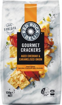Red-Rock-Deli-Gourmet-Crackers-130g on sale