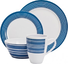 Campfire-16-Piece-Melamine-Set-Nautical on sale