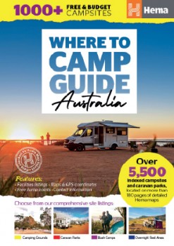 Hema-Where-To-Camp-Guide-Australia on sale