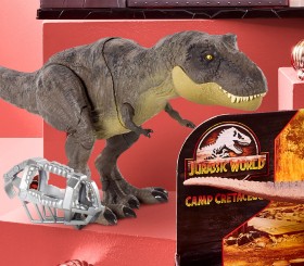 Jurassic-World-Camp-Cretaceous-Dino-Escape-Tyrannosaurus-Rex on sale