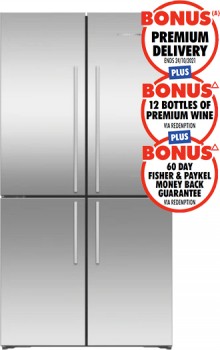 Fisher-Paykel-538L-Quad-Door-Refrigerator on sale