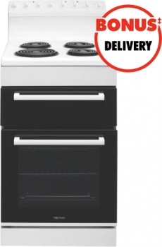 Technika-54cm-Electric-Upright-Cooker-White on sale