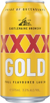 XXXX-Gold-30-Can-Block on sale