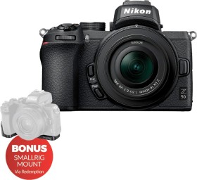 Nikon-Z50-Kit on sale