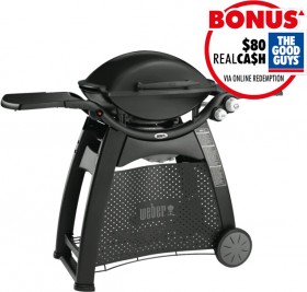 Weber-Family-Q-LPG-Black on sale