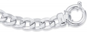 Sterling-Silver-Curb-Bolt-Ring-Bracelet on sale