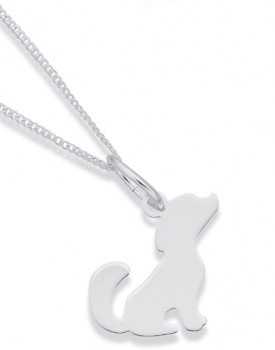 Sterling-Silver-Adoring-Puppy-Pendant on sale