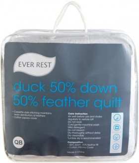 Ever-Rest-50-Duck-Down-50-Feather-Quilt on sale