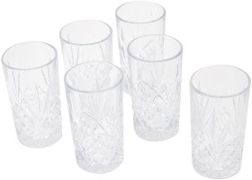 Set-of-6-Embossed-Bond-Hiball-Glasses-360ml on sale