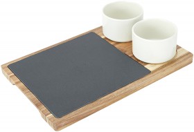 Wood-and-Slate-Serving-Set on sale