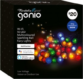 Genio-Wi-Fi-50-LED-Sparkling-Ball-Multifunction-Multicoloured-Lights-49m on sale