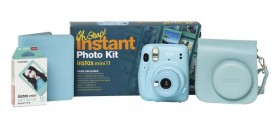 Fujifilm-Instax-Mini-11-Photo-Kit-Sky-Blue on sale