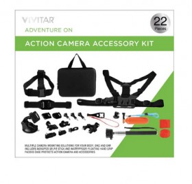 Vivitar-Action-Camera-Accessory-Kit on sale