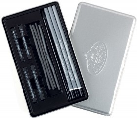 Royal-Langnickel-Charcoal-Art-Tin-Set on sale