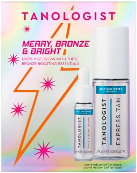Tanologist-Merry-Bronzed-Bright-Christmas-Pack-2-Piece on sale