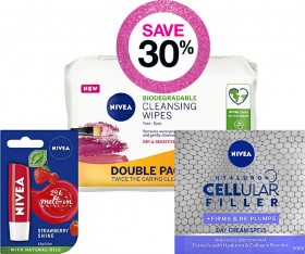Save-30-on-Nivea-Skincare-Lipcare-Ranges on sale
