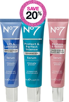 Save-20-on-No7-Skincare-Range on sale