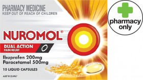 Nuromol-Dual-Action-10-Liquid-Capsules on sale