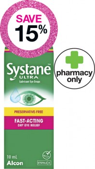 Save-15-on-Systane-Ultra-Preservative-Free-Eye-Drops-10mL on sale