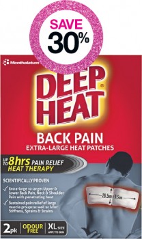Save-30-on-Selected-Deep-Heat-Products on sale