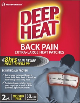 Deep-Heat-Back-Patches-Extra-Large-2-Pack on sale