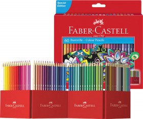 Faber-Classic-Colour-Pencil-Castle-Box-of-60 on sale
