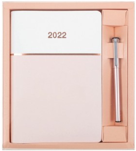Avondale-2022-Diary-A5-Day-to-a-Page-Pen-Set on sale