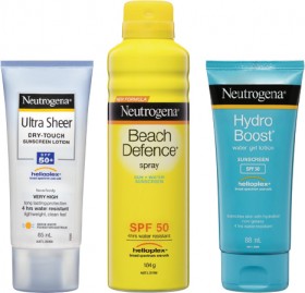 12-Price-on-Neutrogena-Sun-Care on sale