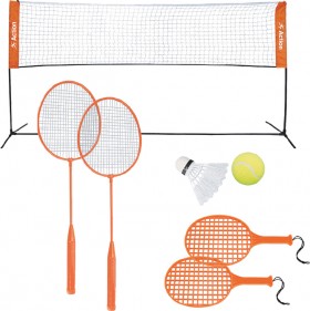 Action-Sports-Driveway-Tennis-and-Badminton-Set on sale