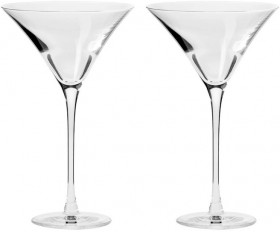 Krosno-Duet-Collection-Gift-Boxed-Martini-Glass-170ml-Set-of-2 on sale