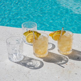 Malibu-Short-Glass-Tumbler-4-Pack-by-MUSE on sale
