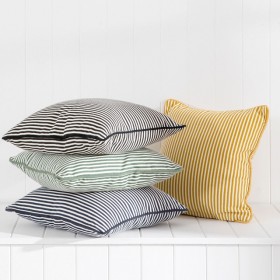 Zona-Stripe-Square-Cushion-by-Habitat on sale