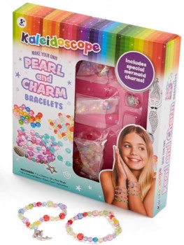 Kaleidoscope-Pearl-and-Charm-Bracelet-Set on sale